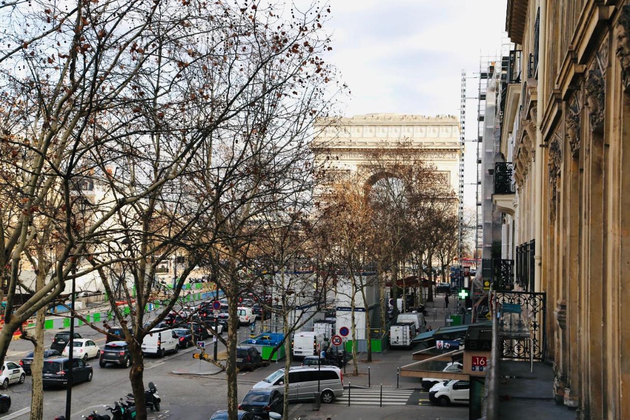 Suite Junior Avec Balcon Et Vue Sur Arc De Triomphe Παρίσι Εξωτερικό φωτογραφία